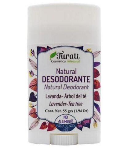 DESODORANTE EN BARRA LAVANDA 55 G TURATI