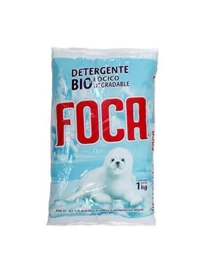 DETERGENTE PARA ROPA FOCA 1 KG
