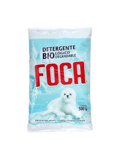 DETERGENTE PARA ROPA FOCA 500 GR
