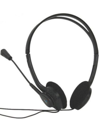 ACTECK AUDIFONOS CON MICROFONO AM-370 ALAMBRICO 1.8 METROS 3.5MM NEGRO - Image 2