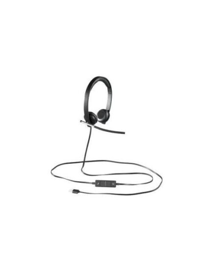 DIADEMA LOGITECH H650E STEREO MICROFONO SUPRAURAL USB 981-000518 - Image 8