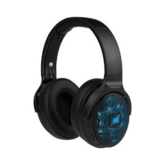 DIADEMA VORAGO START 401 INALAMBRICO BLUETOOTH - ALAMBRICO 3.5MM 30W NEGRO - LED HPB-401-LED