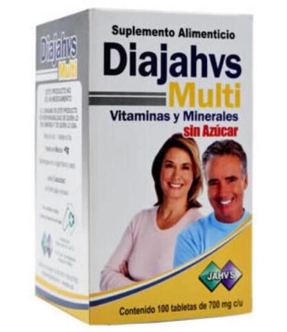 DIAJAHVS MULTI 100 TAB NATURAL JAHVS