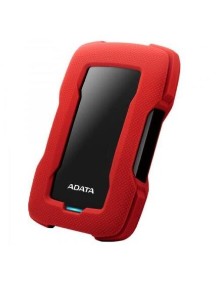 DISCO DURO EXTERNO ADATA HD330 2.5 1TB USB 3.1 ROJO-NEGRO A PRUEBA DE GOLPES - PARA MAC-PC - Image 2