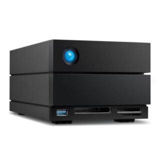 DISCO DURO EXTERNO LACIE 2BIG DOCK THUNDERBOLT 3 20TB USB-C NEGRO
