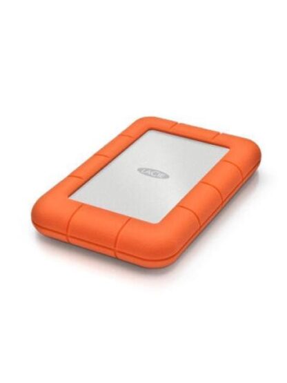 DISCO DURO EXTERNO LACIE RUGGED MINI 5TB USB 3.0 NARANJA A PRUEBA DE AGUA Y GOLPES - PARA MAC-PC