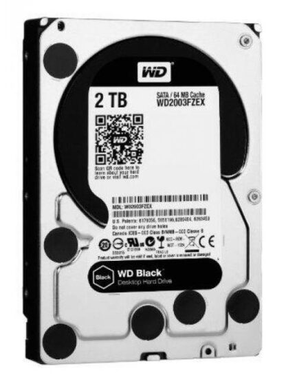 DISCO DURO INTERNO WESTERN DIGITAL BLACK - 3.5 - 2TB - SATA 3 - 7200 RPM - Image 2