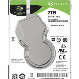 DISCO DURO PARA LAPTOP SEAGATE BARRACUDA 2.5 2TB SATA III 5400RPM 128MB CACHE