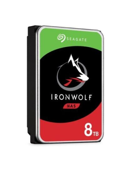 DISCO DURO PARA NAS SEAGATE IRONWOLF 3.5 8TB SATA III 6 GBIT-S 7200RPM 256MB CACHE