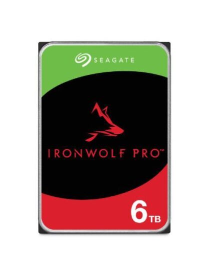 DISCO DURO PARA NAS SEAGATE IRONWOLF PRO 3.5 DE 1 A BAHIAS ILIMITADAS 6TB SATA III 6GBIT-S 7200RPM 256MB CACHE