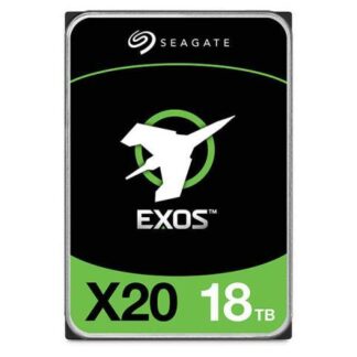 DISCO DURO PARA SERVIDOR SEAGATE EXOS X20 3.5 18TB SATA III 6 GBIT-S 7200RPM 256MB CACHE