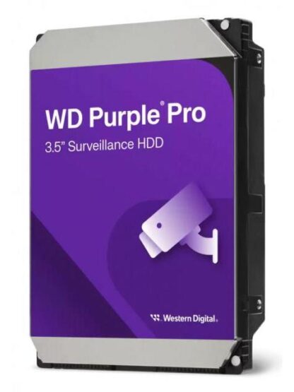 DISCO DURO PARA VIDEOVIGILANCIA WESTERN DIGITAL WD PURPLE PRO 3.5 12TB SATA III 6 GBIT-S 7200RPM 512MB CACHE