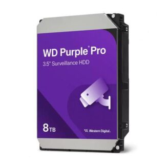 DISCO DURO PARA VIDEOVIGILANCIA WESTERN DIGITAL WD PURPLE PRO 3.5 8TB SATA 6 GBIT-S 256MB CACHE