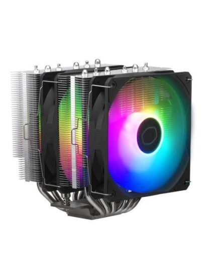 DISIPADOR CPU COOLER MASTER HYPER 620S ARGB 120MM 650 - 1750RPM NEGRO-PLATA - Image 2
