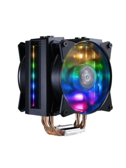 DISIPADOR CPU COOLER MASTER MASTERAIR MA410M 2 X 120MM 650 - 1800RPM NEGRO - Image 4