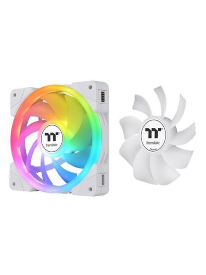 VENTILADOR THERMALTAKE SWAFAN EX12 ARGB SYNC 120MM 500 - 2000RPM BLANCO - 3 PIEZAS - Image 5