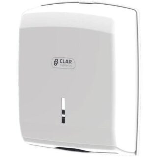 DISPENSADOR DE TOALLA INTERDOBLADA INNOVA ABS ANTIESTATICO. CLAR SYSTEMS. COLOR BLANCO.