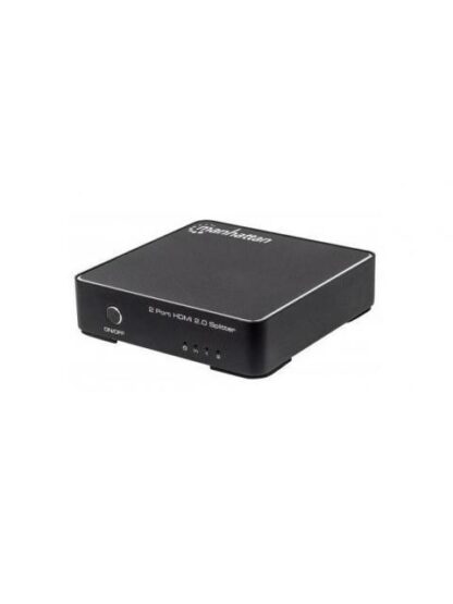 MANHATTAN VIDEO SPLITTER HDMI 2 PUERTOS NEGRO - Image 2