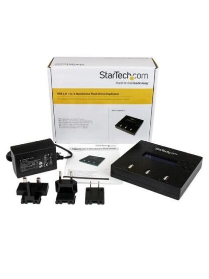 DOCK CLONADOR 2 A 1 BORRADOR MEMORIAS FLASH USB 2.0 STARTECH USBDUP12 - Image 9