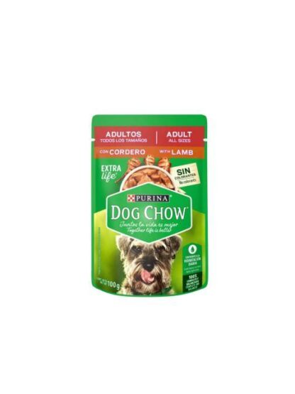 DOG CHOW ADULTO CORDERO MP 100 GR