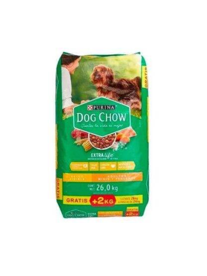 DOG CHOW ADULTOS MINIS Y PEQUEÑOS 26 KG