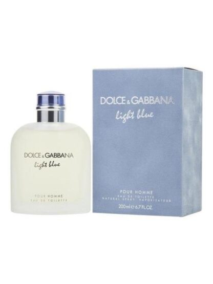 DOLCE & GABBANA LIGHT BLUE EAU DE TOILETTE 200 ML PARA HOMBRE - Image 2
