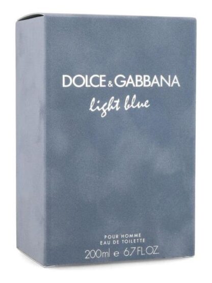 DOLCE & GABBANA LIGHT BLUE EAU DE TOILETTE 200 ML PARA HOMBRE - Image 4