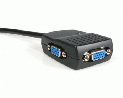 STARTECH  MINI DUPLICADOR DIVISOR DE VIDEO VGA DE 2 PUERTOS USB NEGRO - Image 4