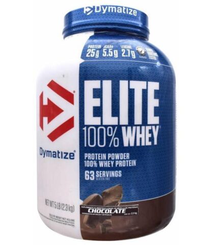 DYM ELITE WHEY PROTEINA RICH CHOCOLATE 5 LB DYMATIZE
