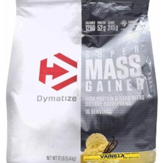 DYM SUPER MASS GAINER VAINILLA 12 LB DYMATIZE