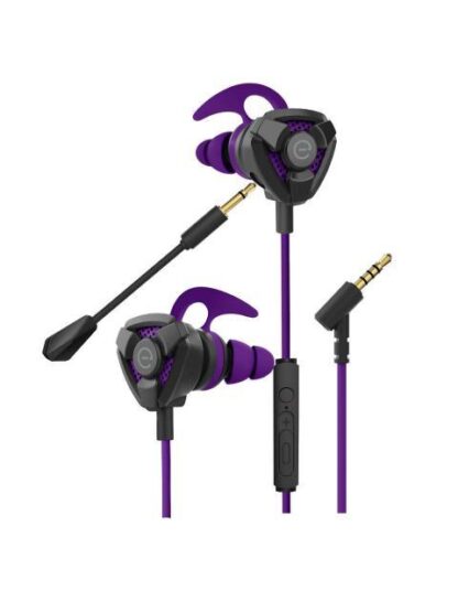 EASY LINE AUDIFONOS GAMER STORM ALAMBRICO 1.2 METROS 3.5MM NEGRO-MORADO