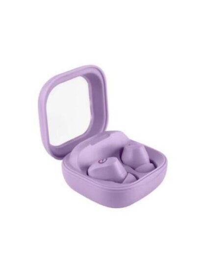 EASY LINE AUDIFONOS INTRAURICULARES CON MICROFONO TRUE WIRELESS FLORELA INALAMBRICO BLUETOOTH MORADO - Image 2