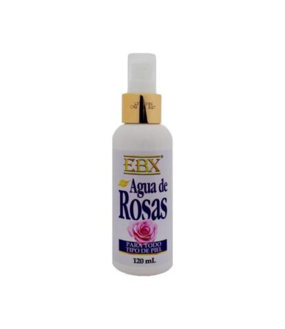 EBX AGUA DE ROSAS 120 ML PARA TODO TIPO DE PIEL MEGAMIX
