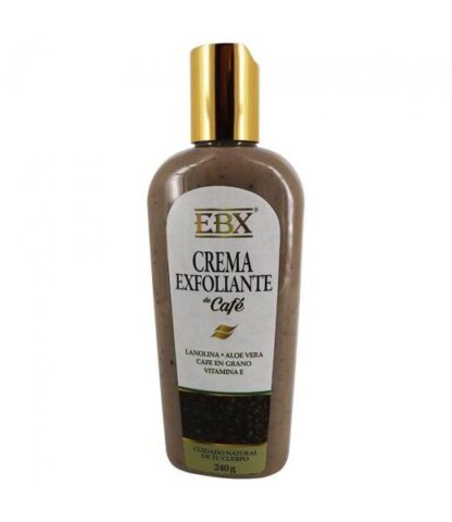 EBX CREMA EXFOLIANTE DE CAFE 240 GR LANOLINAALOE VERACAFE D MEGAMIX