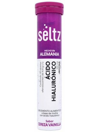 EFERVECENTES ACIDO HIALURONICO BIOTINA CEREZA VAINILLA 20 TAB SEL