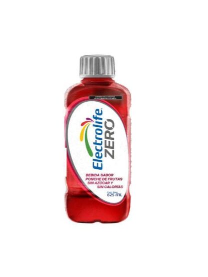 ELECTROLIFE ZERO PONCHE FRUTAS 625 ML
