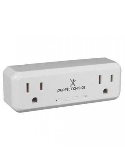 PERFECT CHOICE SMART PLUG PC-108177 WIFI 2 CONECTORES 2400MHZ BLANCO - Image 2