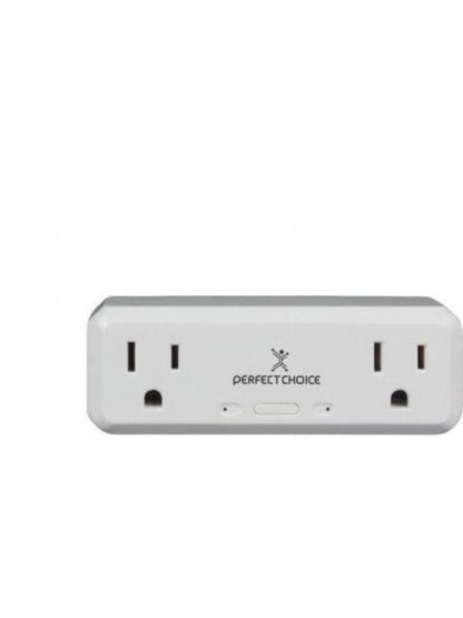 PERFECT CHOICE SMART PLUG PC-108177 WIFI 2 CONECTORES 2400MHZ BLANCO - Image 3