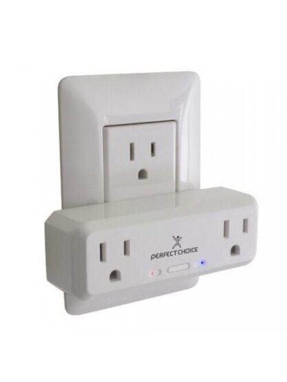 PERFECT CHOICE SMART PLUG PC-108177 WIFI 2 CONECTORES 2400MHZ BLANCO - Image 4