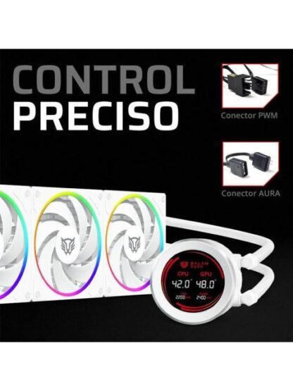 ENFRIAMIENTO LIQUIDO BAMLAM RUSH HYDROX EXPERT HYX24 SISTEMA DE ENFRIAMIENTO LIQUIDO DISPLAY LCD 2.1 PULGADAS - Image 3