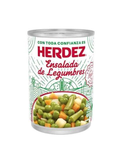 ENSALADA DE LEGUMBRES HERDEZ 400 G