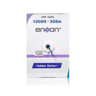 ENSON BOBINA DE CABLE CAT6 UTP 305 METROS AZUL