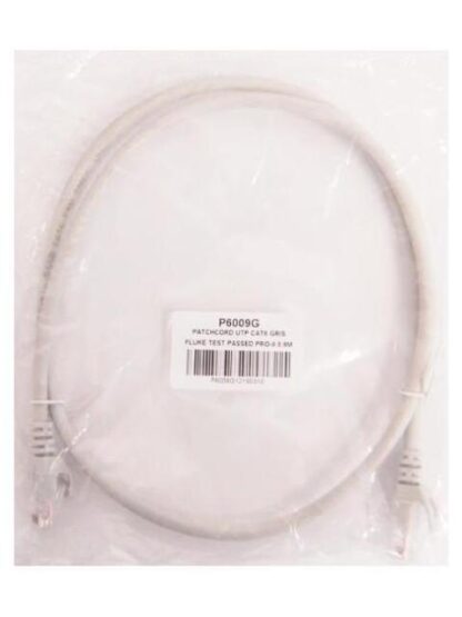 ENSON CABLE PATCH CAT6 UTP RJ-45 MACHO - RJ-45 MACHO 90CM GRIS - Image 3