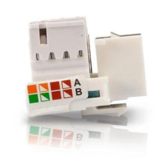 ENSON CONECTOR JACK RJ-45 CAT6 90 GRADOS BLANCO