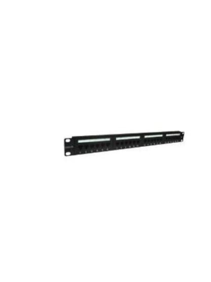 ENSON PANEL DE PARCHEO CAT6 24 PUERTOS RJ-45 1U NEGRO - Image 3