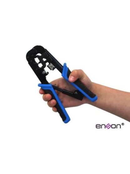 ENSON PINZAS PONCHADORAS ENS-NT02 RJ-45 NEGRO-AZUL - Image 4
