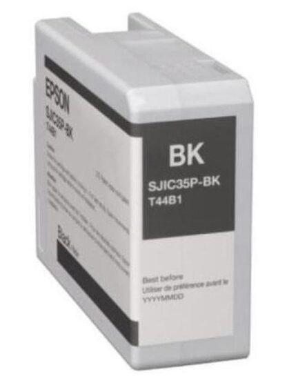 EPSON CARTUCHO SJIC35P NEGRO BRILLANTE PARA COLORWORKS C6000