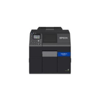 EPSON COLORWORKS CW-C6000AU IMPRESORA DE ETIQUETAS INYECCION 1200 X 1200DPI ETHERNET-USB NEGRO - NO INCLUYE TINTA NEGRA REQUIERE C13T44B120 Y-O C13T44B520 SE VENDEN POR SEPARADO