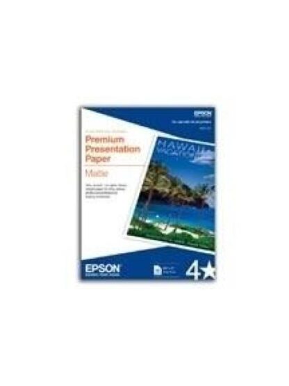 EPSON PAPEL DOBLE CARA MATE 167G-M² 50 HOJAS DE TAMANO CARTA