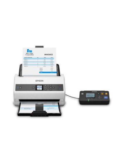 SCANNER EPSON DS-970 600 X 600DPI ESCANER COLOR ESCANEADO DUPLEX USB 3.0 GRIS-BLANCO - Image 5